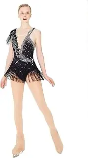 [Zagitova] Women Figure Skating Dresses For Competition Backless Ballerina Dress Rhythmic Gymnastics Dancewear