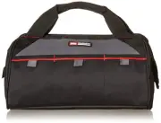13" Tool Bag | Multi Outer Pocket Soft Sided Tool Bag | Black/Silver - 20013