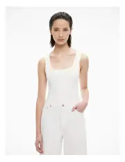 [Witchery] Essentials Tank in Fresh White