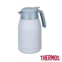 在飛比找森森購物網優惠-【THERMOS膳魔師】不鏽鋼黛藍風韻按壓式真空保溫壼150