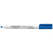 Staedtler Lumocolor Compact Whiteboard Marker Bullet Blue