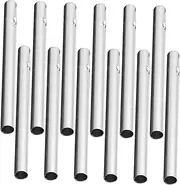 Kisangel 12pcs Wind Chime Tubes Parts Supplies Windchime Metal Tubes for DIY Wind Chimes Crafts