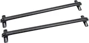 2Pcs Car Top Luggage Rack Car Roof Lockable Luggage Cross Bars Compatible for Carrier 1m Aluminum Roof Racks Universal Use for 4 Or 5 Door Cars