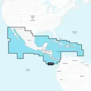 Navionics NASA010R Central America/Caribbean Navionics+ 010-C1459-30 Boat Marine