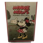 MINNIE MOUSE Posable Vinyl Doll : Retro Disney Collection