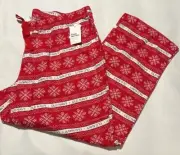 Flannel Pajama Pants Womens XL Red Old Navy
