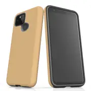 For Google Pixel 5 5G Case, Shielding Back Cover,Rose Gold