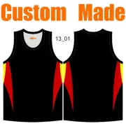 Custom Sublimated Athletic Running Singlets Quick-Dry Mesh Performance Tank 13
