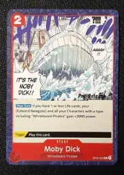 One piece Card Game - OP02-024 - Moby Dick - PARAMOUNT War Prerelease - NM