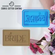 Bride babe Cookie Cutter and Embosser - 5.2cm x 8.6cm