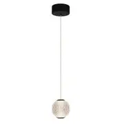 Vencha Langdon 1 Laser Cut Crystal Style Pendant Light