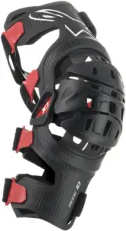 ALPINESTARS - 650041913S - Bionic-10 Carbon Knee Brace - Left - Small