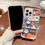 隱形支架 日韓卡通史努比 IPHONE 13 11 12 PRO MAX XS XR 7PLUS手機殼 SNOOPY 全