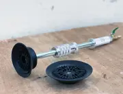 Auto Body Air Suction Dent Puller w/2 Suction Cups 4.5" & 6" & Slide Hammer