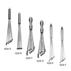 Stainless Steel Mini Ball Whisk Cooking Blender Egg Whisk Hand Stirrer Stainless