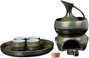 Ceramic Sake Set Drinkware Creative Sake Drink for Gift Warming