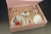 Peter Rabbit & Family - Porcelain Tea Service-2 Settings-Reutter Porzellan