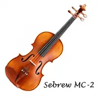 在飛比找PChome24h購物優惠-Sebrew希伯萊 MC-2，高級雲杉實木小提琴，專業考級版