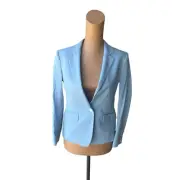 NWT! Rag & Bone Blue Lucy Blazer Size 00 Spring Linen