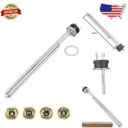 Efficient 240V 6500W Stainless Steel Immersion Water Heater with Locking Plug