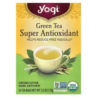 在飛比找iHerb優惠-[iHerb] Yogi Tea 特強抗氧綠茶，16 茶包，