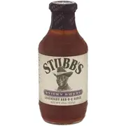 Stubb's Sticky Sweet Bbq Sauce 510g