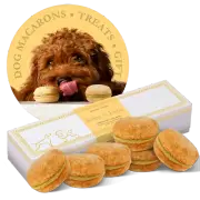 Dog Macarons - Count of 6 (Dog Treats | Dog Gifts)