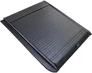 STIDPFZX Retractable Truck Bed Pickup Tonneau Cover Roller Lid Aluminum Cover Compatible for VW Amarok Black VW 4X4 Pickup Truck Cars Autos
