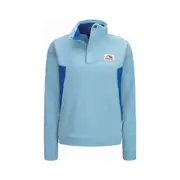 Macpac Women's Heritage Fleece Pullover Dusty Turquoise / Blue Quartz 18