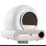 Large Automatic Smart Cat Litter Box Self-Cleaning Odor Removal WiFi APP Control