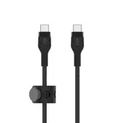 Belkin BoostCharge Pro Flex USB-C to USB-C Cable 1m - Black