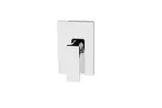 Astro square shower bath mixer chrome