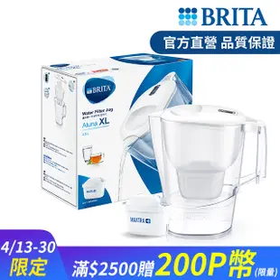 【德國BRITA】Aluna XL愛奴娜濾水壺 (內含1入濾芯)