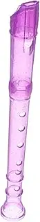 Kisangel Hole Abs Soprano Recorder Flute Safe Wood Instrument for Music Practice Random