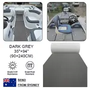 Self Adhesive Boat Flooring Mats EVA Foam Boat Decking Sheet , Non-Pattern Grey