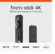 Fire TV Stick 4K streaming device (Newest gen) | supports Wi-Fi 6, Dolby Visio