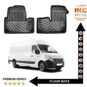 Renault Master 2010-2024 3D Floor Mats Liner Waterproof 3D Molded All Weather