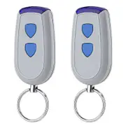 2pack 433.92 MHz Remote Control for Crawford Standard Steel EA433 2KS, EA433 2KM, EA433 4KS, RCU 43 GrayBlue
