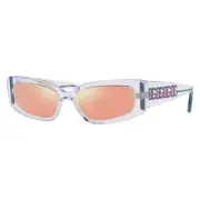 DOLCE & GABBANA DG4445 31336Q Crystal/Brown Mirrored Red/Yellow 54-18-145 Sun...