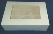 NEW 12 Hole Cupcake Box & Inserts (25) Cake Decorating Cake Baker