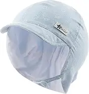 [Sterntaler] Boys' Peaked Cap Neck Dinosaur Sun Hat