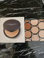 Set Bereminerals Powder Foundation Ligth Warm, Loreal Mascara, Benefit, Sponge