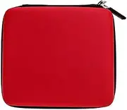 OSTENT Hard Carry Travel Case Bag Pouch Compatible for Nintendo 2DS Console - Color Red