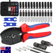 28PCS Crimper for Solar Panel Cable Stripper Wiring Connector Crimping Tools Set