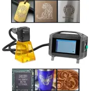 SFX 30W Portable Plug-in Laser Marking Machine Laser Metal Wood Engraver Maker