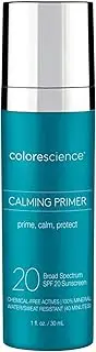 Colorescience Calming Perfector 3-in-1 Face Primer SPF 20 for Women, 30ml