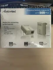 Actiontec Powerline Network Adapter Kit 500Mbps