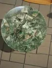 Amazonite Agate Table Unique Natural Stone Accent Table Handmade Decorative