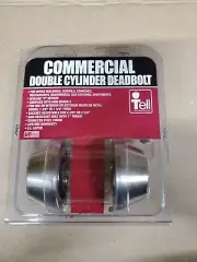 Tell CL100056 Double Cylinder Commercial Deadbolt Lock