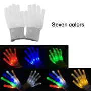 Flashing Light up Glove Party 6 Light Mode Glowing Glove for Halloween Christmas